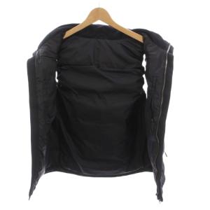 LACOSTE ピケ ダウン ベスト 鹿の子 ジップアップ 48 ネイビー BH350EL /YM