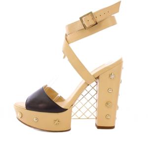 CHANEL ストラップサンダル ココマーク 36.5 ベージュ