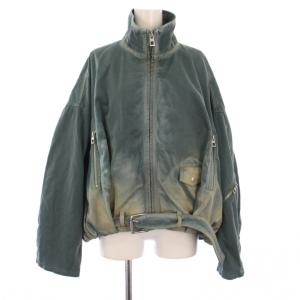 Balloon jacket in cotton 34 ブルー