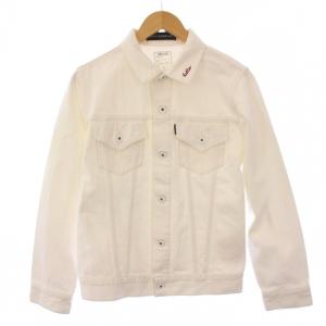 DENIM TIGHT G JAC デニムタイトGジャケット ジージャン アウター ショート丈 2 白