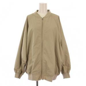 23SS ウォッシャブルナイロンタッサーMA-1 ブルゾン ジャケット ジップアップ F ベージュ 23011462106010