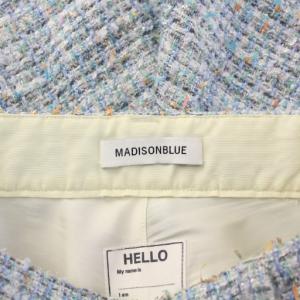 MADISONBLUE 24SS 5POCKET REMAKE A-LINE SK F.TWEED