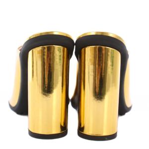 BOTTEGA VENETA アトミック ミュール サンダル 37 ゴールドカラー