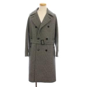 GTX TARREL グレンチェック トレンチコート 34 グレー
