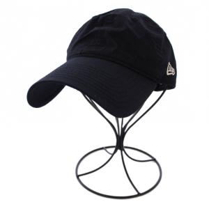 9TWENTY ベーシック ウォッシュドコットン キャップ 帽子 ロゴ刺繍 黒 /BM JS