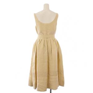 MADISONBLUE BELTED SUNDRESS フレアワンピース リネン