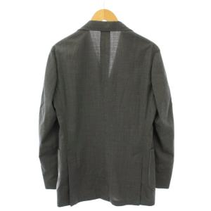 RING JACKET RINGJACKET リングジャケット テーラードジャケット ブレザー アウター シングル ウール混 46 グレー タグ付き /BB