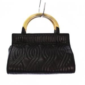 FENDI パスタ ハンドバッグ ブラック