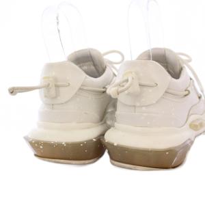 VALENTINO GARAVANI BOUNCE スタッズ スプレーペイントスニーカー レザー 41 白 MQB20Y0 /KH