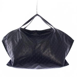 GHERARDINI トートバッグ ハンドバッグ 総柄 ネイビー /KH