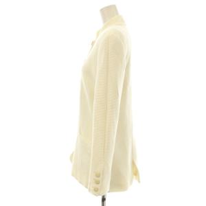 GIORGIO ARMANI スタンドカラージャケット 総裏地 コットン 48 白 ホワイト CA01GJCADLJ /KU