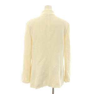 GIORGIO ARMANI スタンドカラージャケット 総裏地 コットン 48 白 ホワイト CA01GJCADLJ /KU