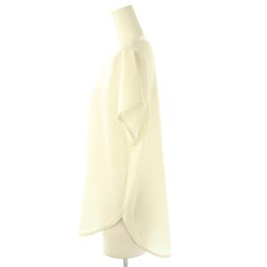 ISSEY MIYAKE IM73FJ006 カットソー ブラウス 半袖 2 ホワイト /ES