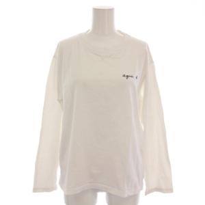 カットソー Tシャツ ロンT 長袖 2 白 ホワイト ロゴ EAZ0S179 /YM
