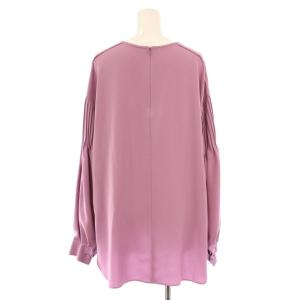 ADORE カットソー 長袖 クルーネック ストレッチ 無地 38 紫 パープル /BB