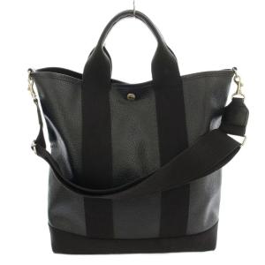 トートバッグ ショルダーバッグ 2WAY 黒 ブラック /G