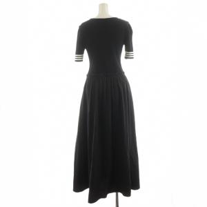 BORDERS at BALCONY 25SS KNIT COMBINATION DRESS ワンピース