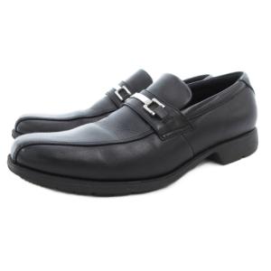 テクシーリュクス texcy luxe ビジネスシューズ ビットローファー レザー 本革 25cm 黒