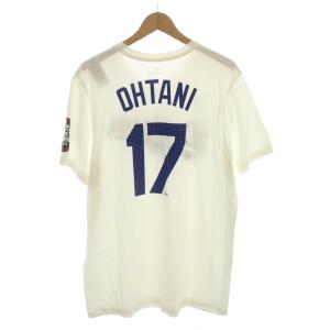 NIKE Dodgers OHTANI Tシャツ L ホワイト N199P