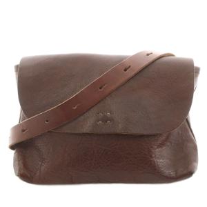 ショルダーバッグ レザー 茶 ブラウン /AN6