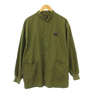 S.C. Army Shirt Back Sateen アーミーシャツバックサテン スタンドカラージャケット