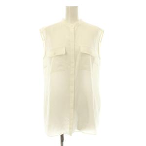 23SS POWDER CREPE SL MLT SHIRT スリーブレスブラウス シャツ ノースリーブ