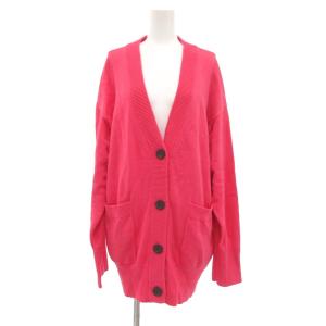 23AW コットンカシミヤビッグカーディガン オーバーサイズ F ピンク 23080400706030