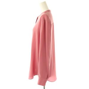 Theory 21AW シャツ ブラウス 長袖 前開き S ピンク /NR