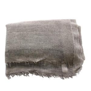 Faliero Sarti ストール マフラー カシミヤ混 シルク混 グレー /YM