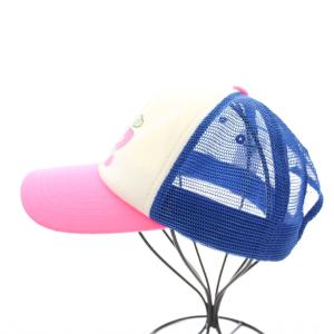 PALACE KAWAII TRUCKER キャップ 野球帽 帽子 メッシュ プリント 青 ブルー 白 ホワイト ピンク