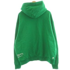 adidas Originals × HUMANRACE Pharrell Williams パーカー プルオーバー ロゴ 2XL 緑 グリーン