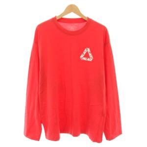 P3 ロングスリーブ P3 LONGSLEEVE ロンT Tシャツ クルーネック 長袖 ロゴプリント XXL