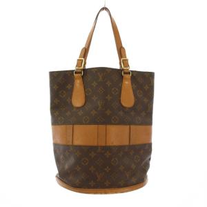 LOUIS VUITTON USA 北米 限定モノグラム バケット トートバッグ ブラウン