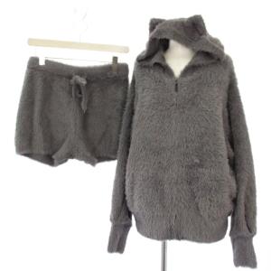 HALLOWEEN COLLECTION ハロウィン限定 猫モコパーカー＆ショートパンツ ルームウェア