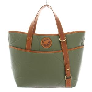 トートバッグ バチュークロス カーキ 071704