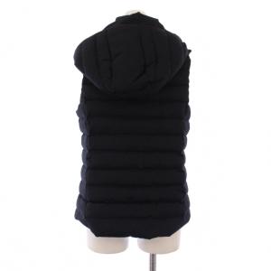 TATRAS GIOCONDA ダウンベスト ジャケット ジップアップ フード ウール 02 紺 LTA16A4491