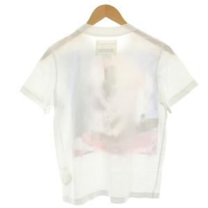 JUNYA WATANABE DENIM AD2020 Tシャツ カットソー 半袖 スカルプリント M 白 ホワイト XF-T002