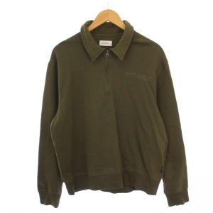 MOTT FUNDAMENTAL QUARTER ZIP スウェット トレーナー プルオーバー 長袖 ハーフジップ