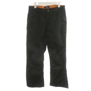 AD2001 パンツ ブーツカット ナイロン M 黒 ブラック JC-P025 /AN9