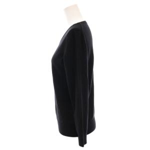 theory luxe ALLAN CALEN セーター ニット Vネック 長袖 38 黒 03-8301740-050-038