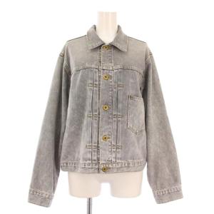 24AW デニムジャケット Gジャン ジージャン アウター ショート丈 F グレー /BB