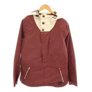 アノラックパーカー プルオーバー ジャケット M レッドブラウン /YM