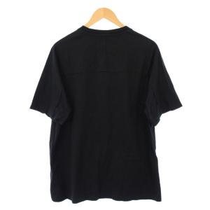 PAUL SMITH Tシャツ 半袖 クルーネック ストレッチ ワンカラー M 黒 ブラック /BB