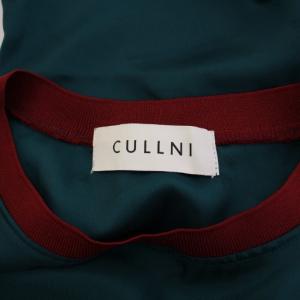 CULLNI Silky Twill Rib Neck Tee シルキーツイルリブネックTシャツ 半袖 クルーネック