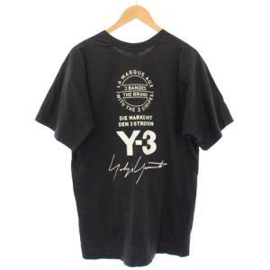 adidas ヨウジヤマモト M SS TEE STREET Tシャツ カットソー 半袖 バックロゴ プリント