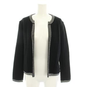 20SS ミックスツイードニットツイードジェイ MIX TWEED KNIT TWEED J ノーカラージャケット