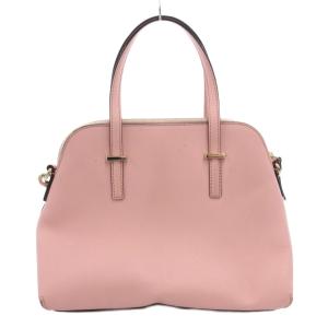 kate spade new york ハンドバッグ ショルダー 2way ロゴ ピンク /JS