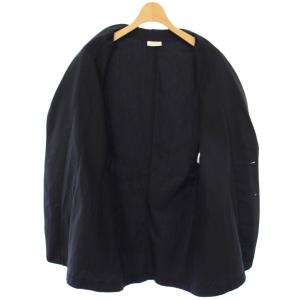 DRIES VAN NOTEN テーラードジャケット シングル 46 ブラック 73-07-81-07013