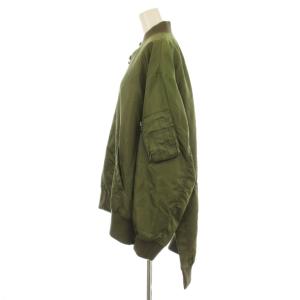 YVES SALOMON 21SS DEUXIEME CLASSE取扱い MA-1 ブルゾン 中綿 ジップアップ ナイロン 36