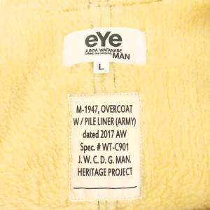 eYe JUNYA WATANABE MAN AD2017 モッズコート ライナー付き L カーキ WT-C901